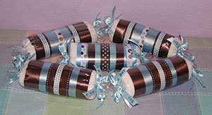 Towel Favors for Baby Showers