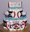 Boston-Red-Sox-Diaper-Cake