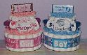 baby-boy-and-girl-diaper-cakes