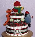 Christmas-Pooh-Diaper-Cakes