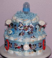 mickey mouse cake. JPG - Mickey Mouse Baby Cake