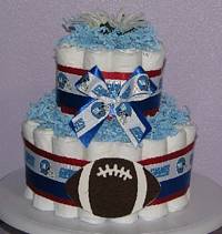 NFL Diaper Cakes