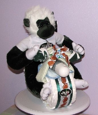 New York Jets Diaper Motorcycle