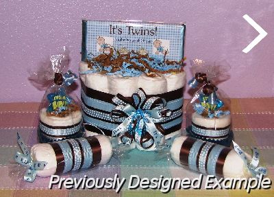 Twins-Baby-Gifts.JPG - Twins Baby Shower Table Gifts