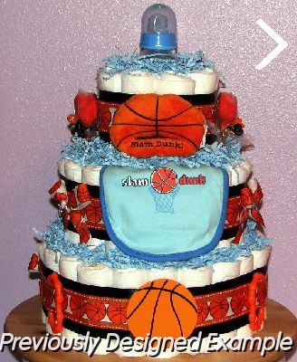 Basketball-Diaper-Cake.JPG - Basketball Diaper Cake