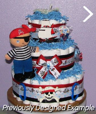 pirate.JPG - Pirate Doll Diaper Cake