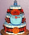 Basketball-Diaper-Cake
