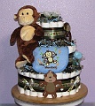 Monkey-Diaper-Cake