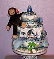 MonkeySailboat-Diaper-Cake