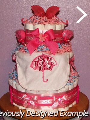 Umbrella-Diaper-Cake.JPG - Tickled Pink Diaper Cake