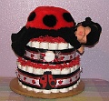Anne-Geddes-Ladybug-Diaper-Cake