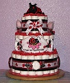 Charlotte-Ladybug-Diaper-Cake
