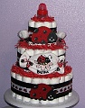 Ladybug-Diaper-Cakes