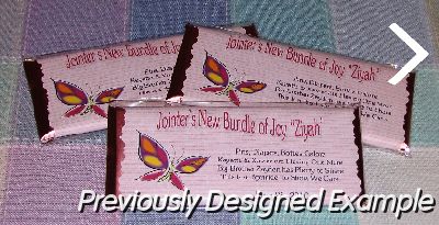 Butterfly-Wrappers.JPG - Custom Baby Girl Candy Bar Baby Shower Favors