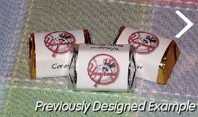Candy-Nuggets1.JPG - New York Yankees Candy Nugget Favors