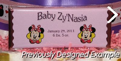 Minnie-Mouse-Candy-Wrapper.JPG - Minnie Mouse Candy Bar