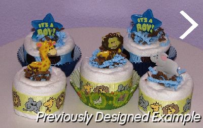 BoySafari-Mini-Cupcakes.JPG - Safair Themed Mini Cupcakes