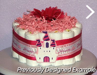 Large-Diaper-Cupcake.JPG - Princess Large Diaper Cupcake