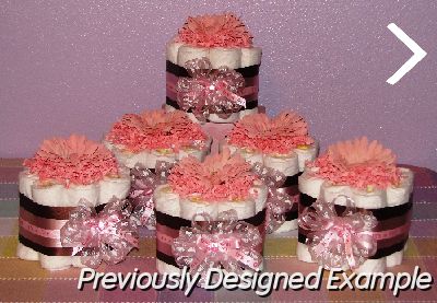 Pink-and-Brown-Diaper-Cupcakes.JPG - Pink & Brown Diaper Cupcakes