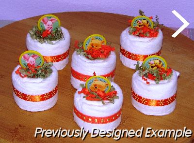 Pooh-Mini-Cupcakes.JPG - Winnie the Pooh Mini Diaper Cupcakes
