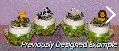 Safari-Mini-Diaper-Cupcake.JPG - Safari Mini Diaper Cupcakes