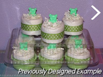 Teddy-Bear-Mini-Diaper-Cupcakes.JPG - Teddy Bear Mini Diaper Cupcakes