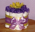 Purple-Yellow-Diaper-Cupcake