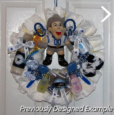 Cowboys-Diaper-Wreath.JPG - Dallas Cowboys Diaper Wreath