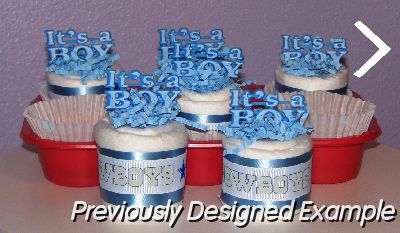 CowboysMinis.JPG - Dallas Cowboys Mini Cupcakes