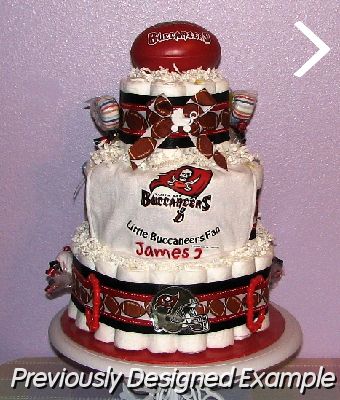 IMG_4360.JPG - Tampa Bay Buccaneers Diaper Cake