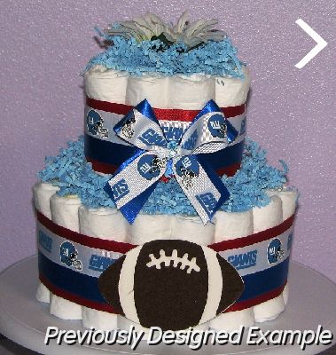 IMG_8387.JPG - NY Giants Diaper Cake