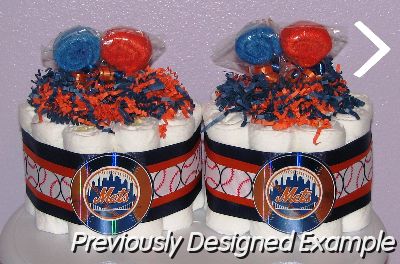 Mets-Diaper-Cupcakes.JPG - New York Mets Diaper Cupcakes
