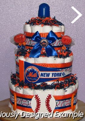 NY-Mets-Diaper-Cake.JPG - NY Mets Diaper Cake