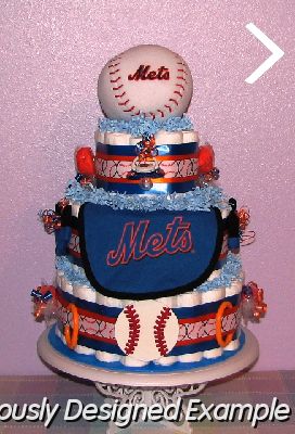New-York-Mets-Diaper-Cakes.JPG - New York Mets Diaper Cake