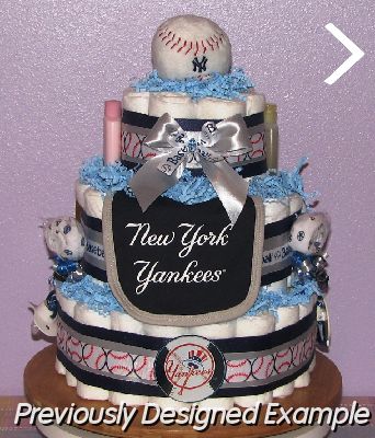 Yankees-Diaper-Cake-Flynnl.JPG - New York Yankees