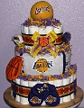 LA-Lakers-Diaper-Cake