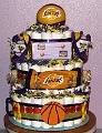 Lakers-Diaper-Cake
