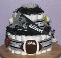 Oakland-Raiders-Diaper-Cake