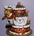 Texas-Longhorn-Diaper-Cakes