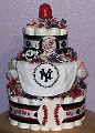Yankees-RedSox-Diaper-Cake