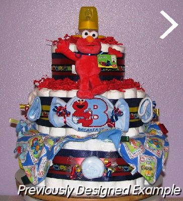 Elmo-Diaper-Cake.JPG - Elmo Diaper Cake