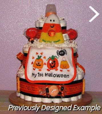Halloween-Diaper-Cake.JPG - Halloween Diaper Cake