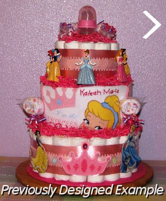 Disney-Princess-Diaper-Cake.JPG - Disney Princess "Kaleah Marie"