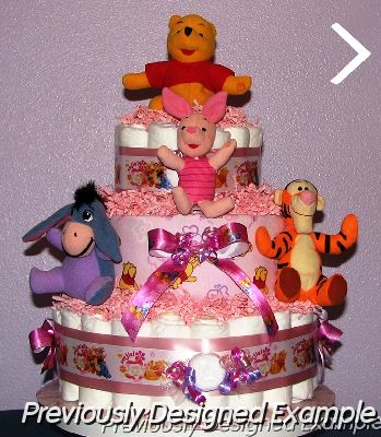 ErinPooh.JPG - Pooh & His Friends Baby Girl Diaper Cake
