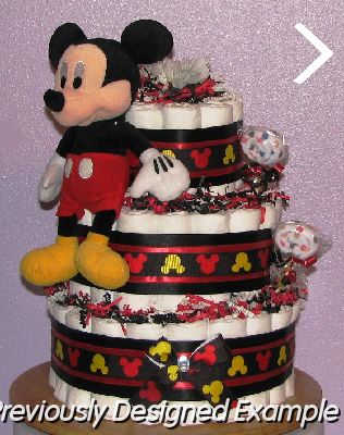 Mickey-Cake.JPG - Mickey Mouse Diaper Cake