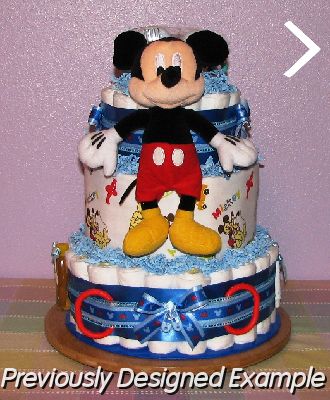 Mickey-Mouse-Diaper-Cake1.JPG - Mickey Mouse Diaper Cake