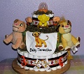 Lion-King-Diaper-Cakes