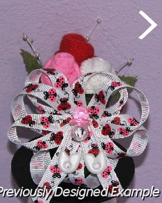 Baby Sock Corsage Handmade Baby Sock Shower Corsage Baby Shower