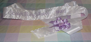 Mommy to Be Baby Shower Sash