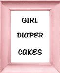Baby Girl Diaper Cakes